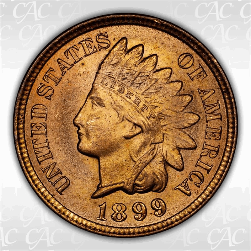 1899 1C CACG MS 65 RD