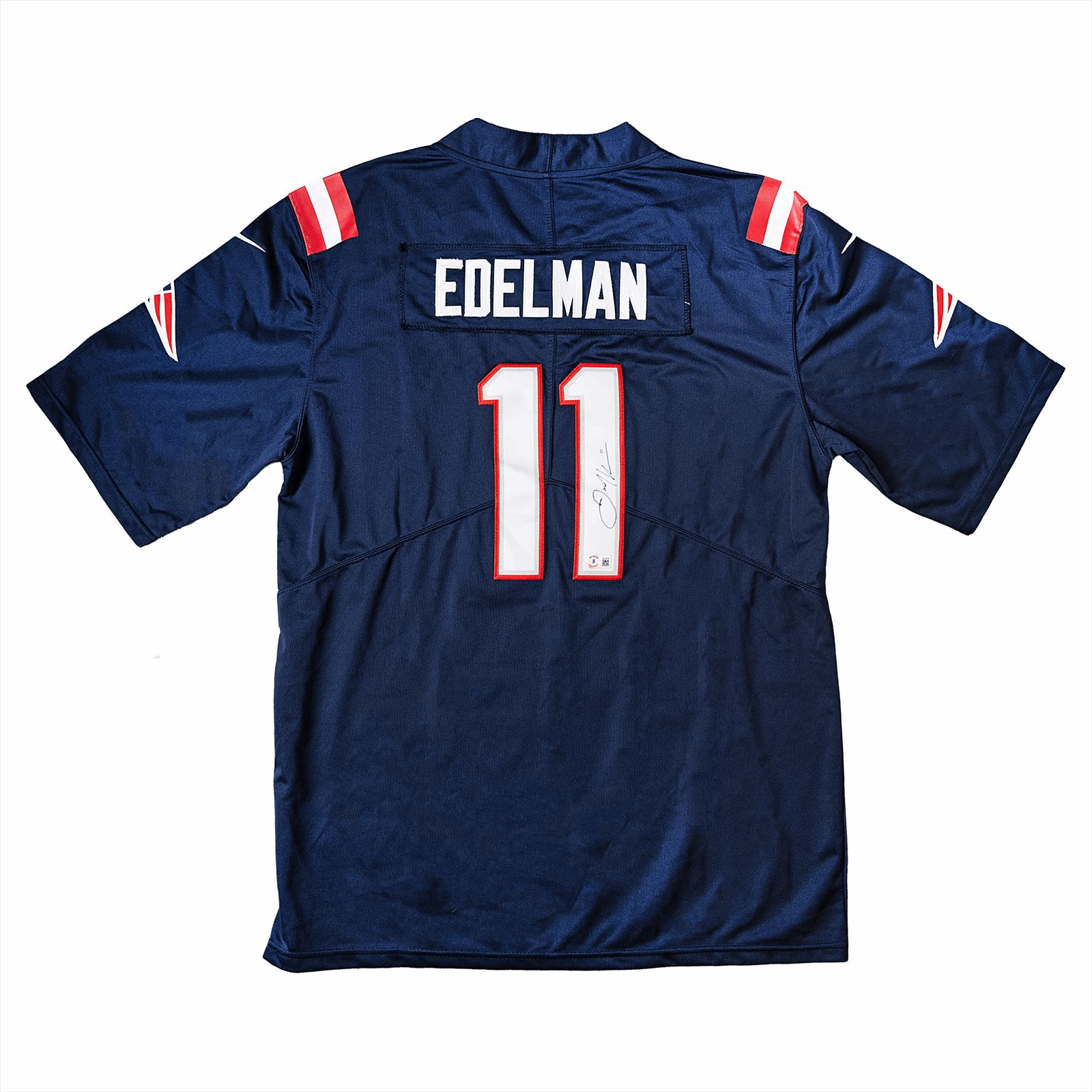 Julian Edelman Signed Patriots Nike Jersey Beckett Certified 