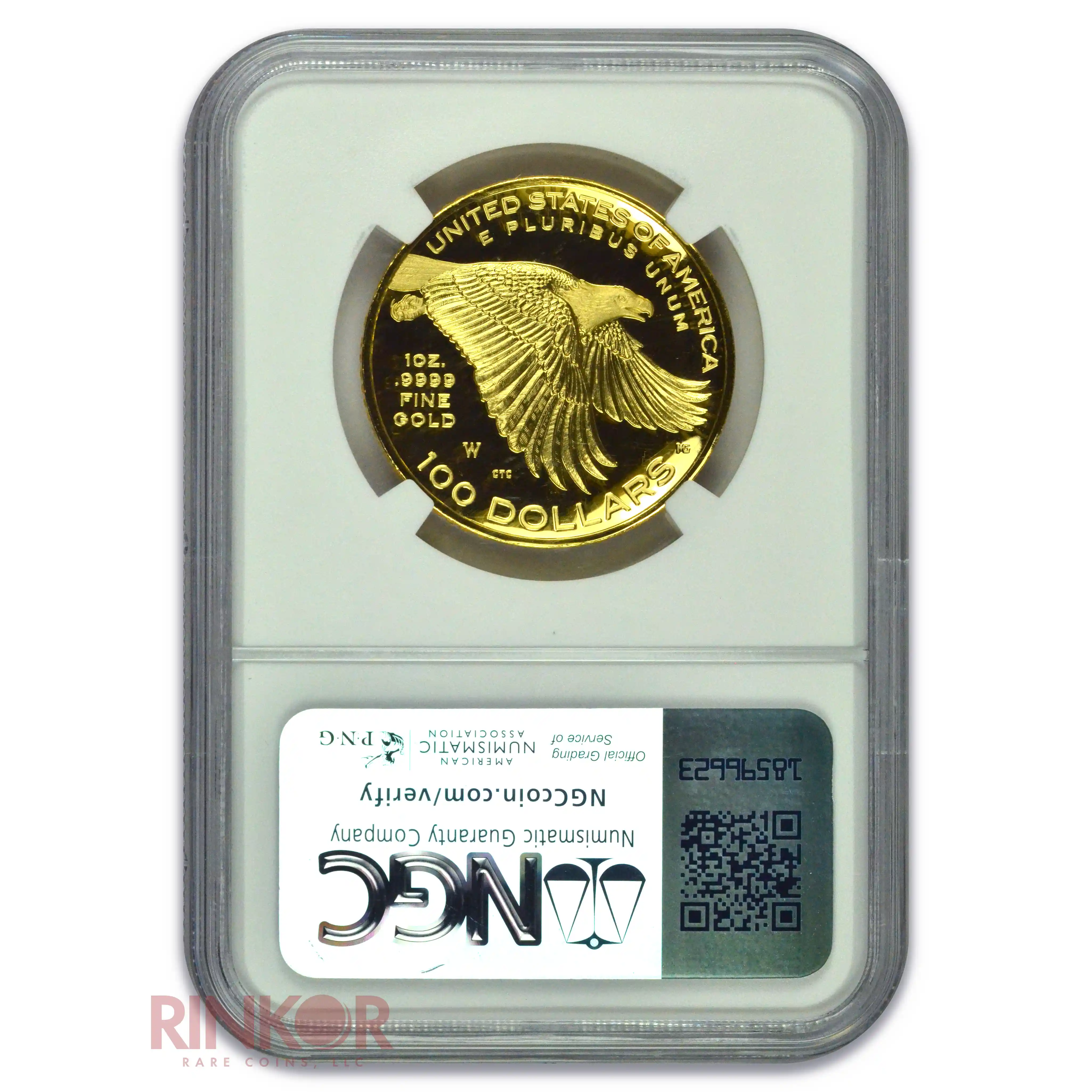2017-W High Relief 1oz Gold American Liberty 225th Anniversary Gaudioso Sig. NGC PF 70