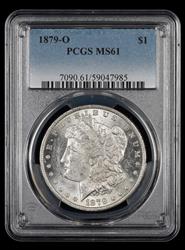 1879 O $1 PCGS MS 61