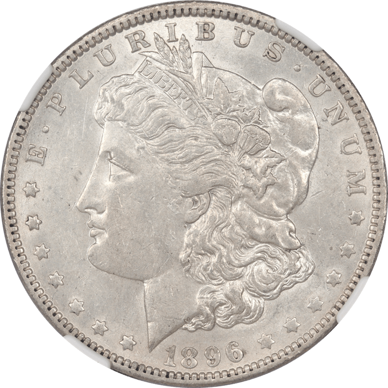 1896-O Morgan Silver Dollar NGC AU 55 
