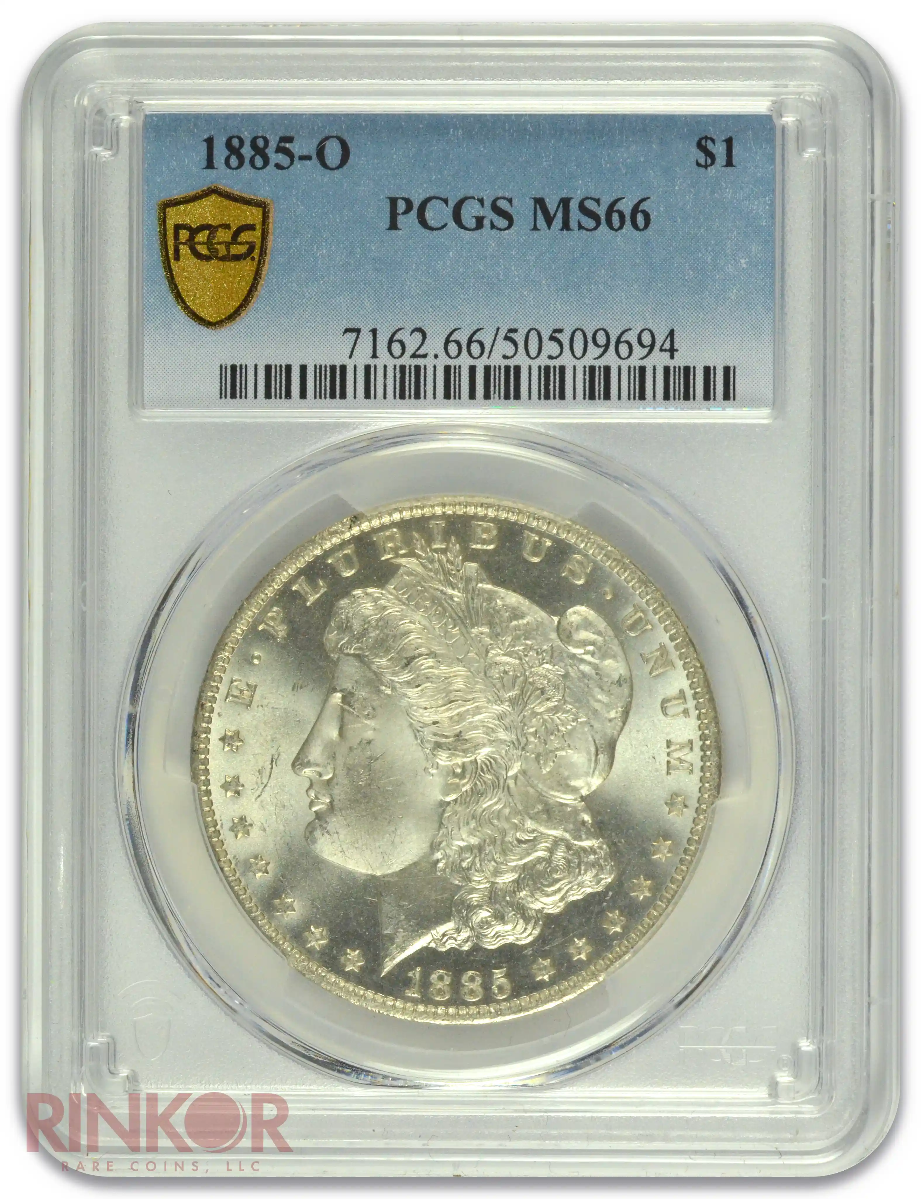 1885-O $1 PCGS MS 66