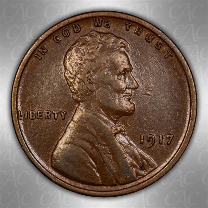 1917 DDO OBV 1C CACG XF 40 BN 