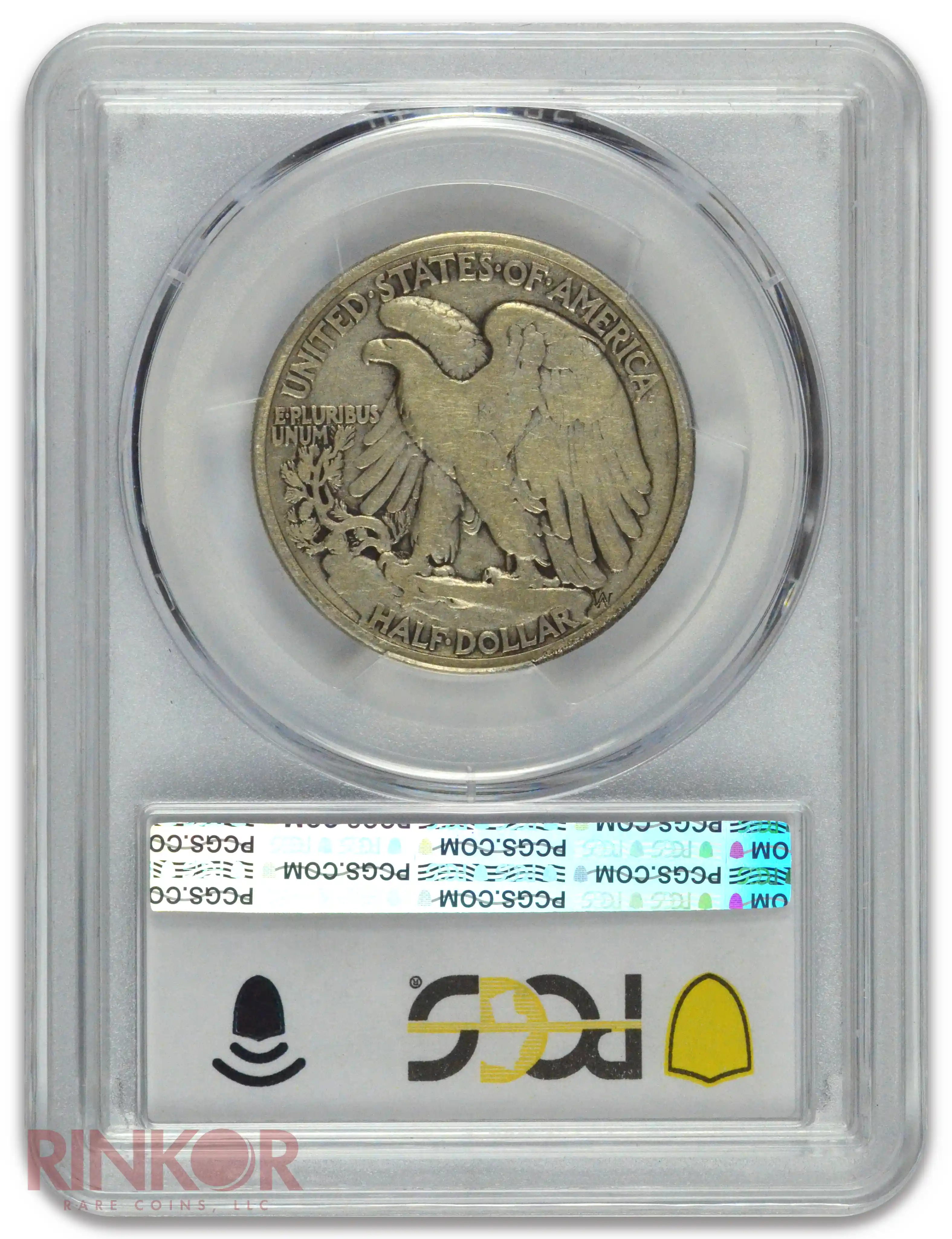1919 Walking Liberty Half Dollar PCGS F-12