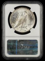 1925 S $1 NGC  MS62