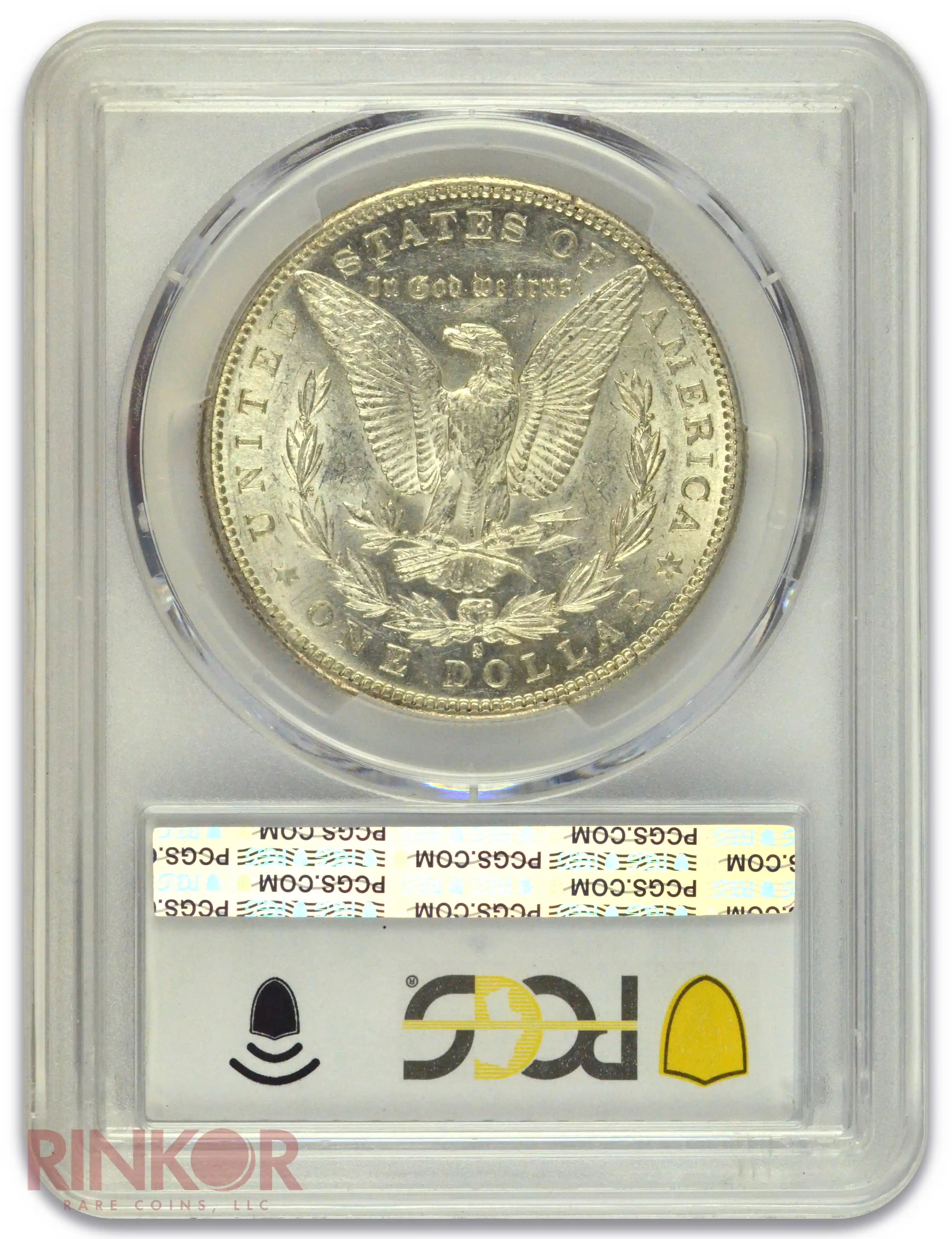 1884-S $1 Morgan Dollar PCGS AU-58