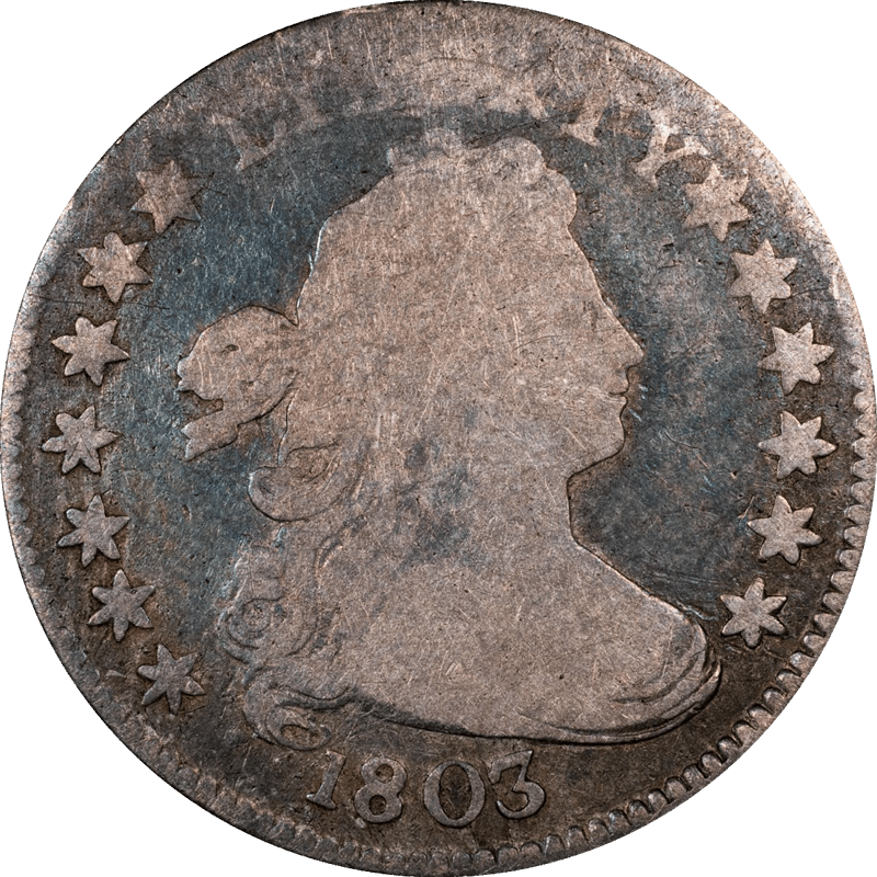1803 10c CACG AG3 