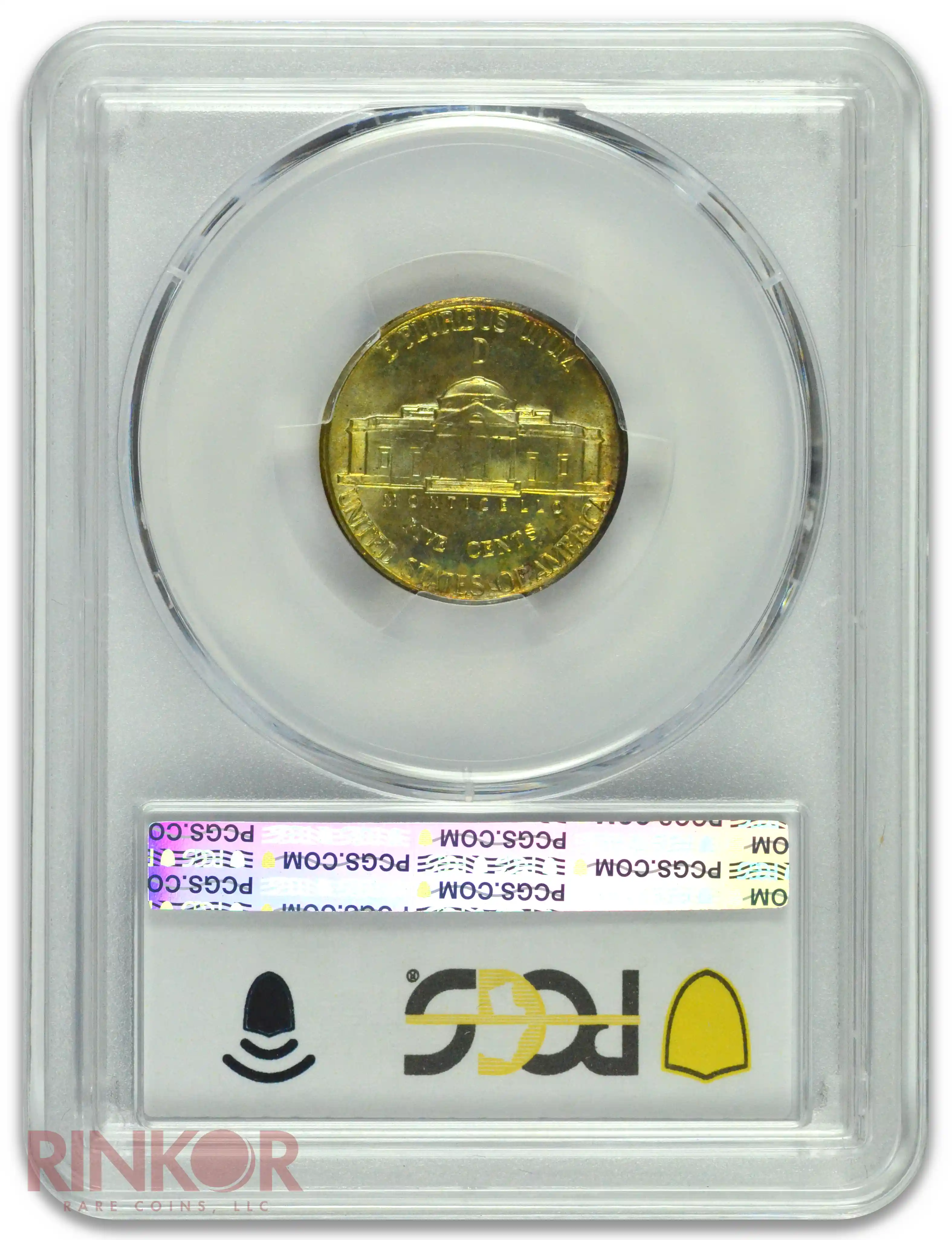 1943-D Jefferson Nickel PCGS MS 65 FS