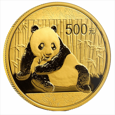 1oz Gold Chinese Panda -Assorted Dates- 