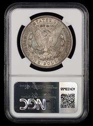 1884 S $1 NGC AU-50