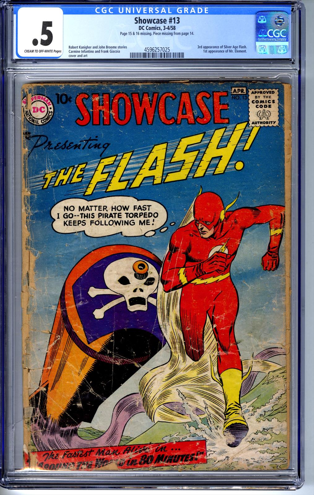 Showcase #13 CGC  .5
