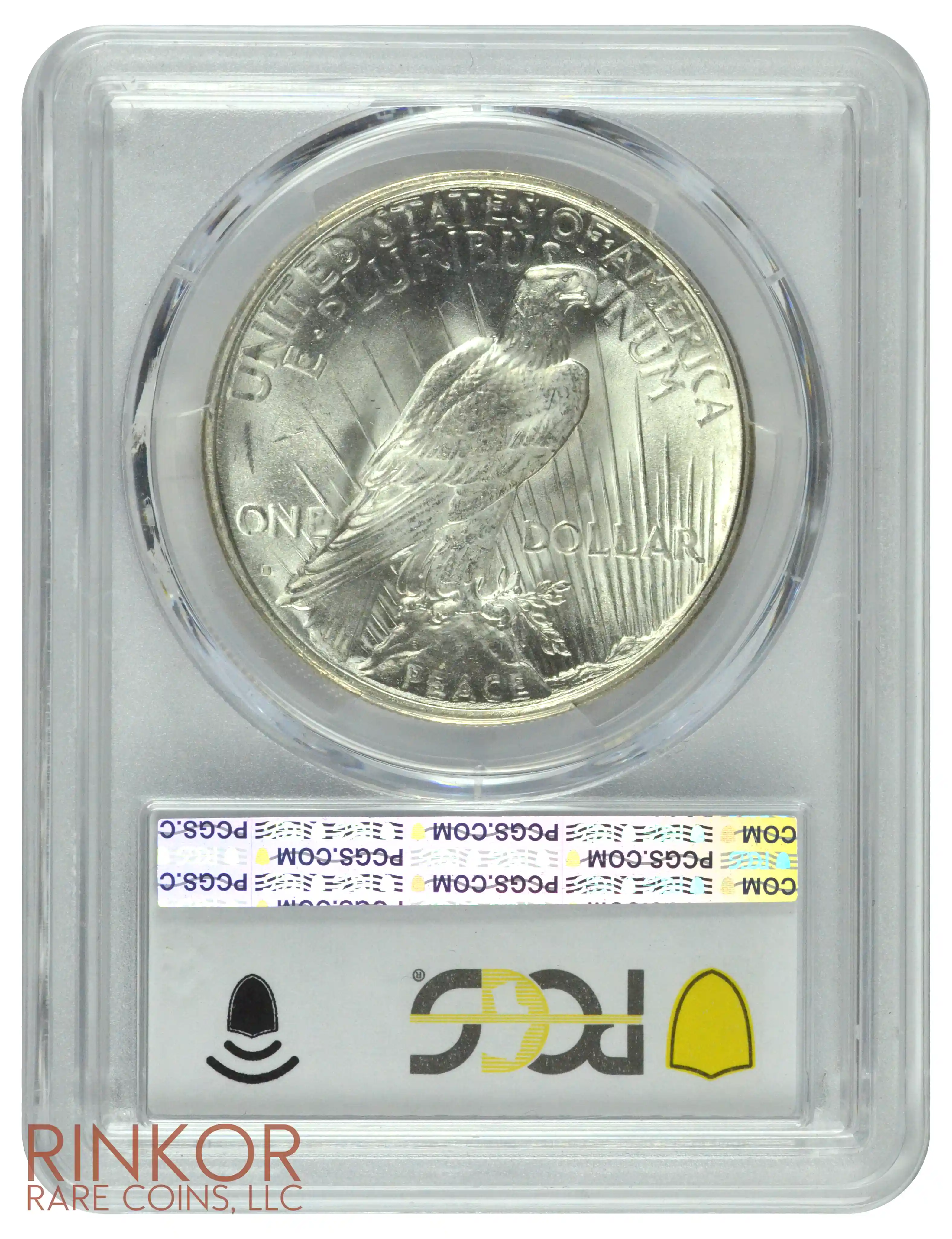 1934-D $1 PCGS MS 65