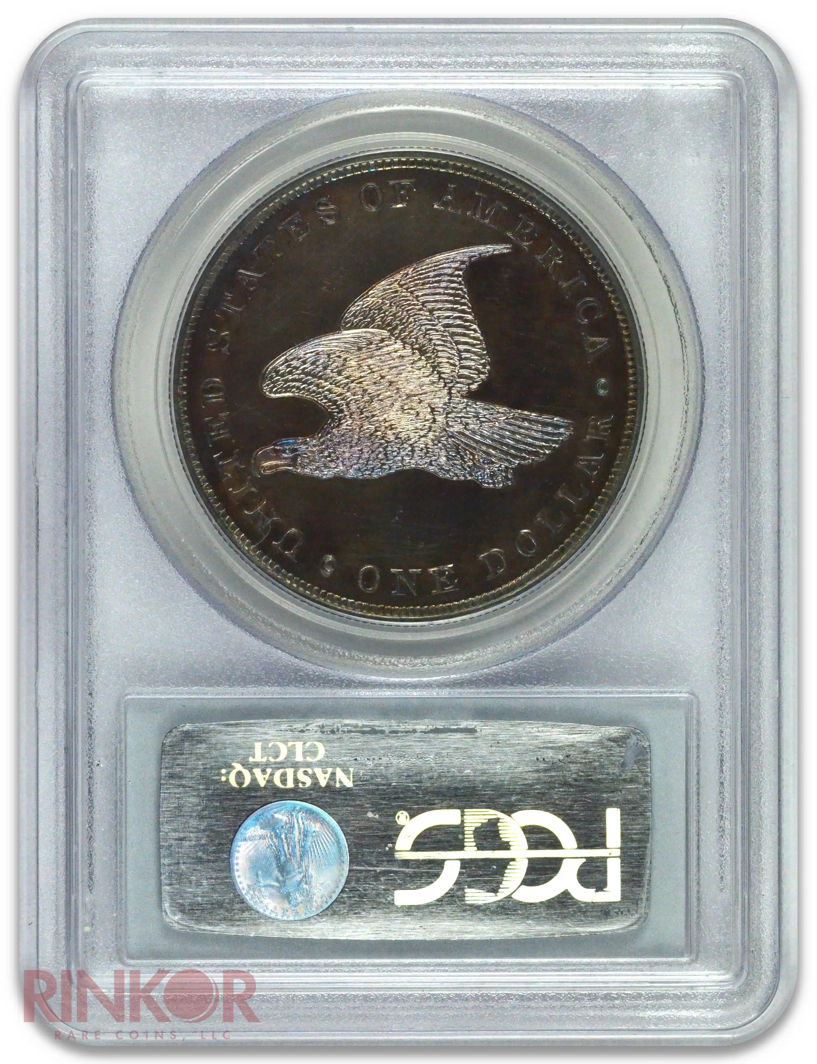 1838 $1 Gobrecht Restrike J-84 PCGS PR 63