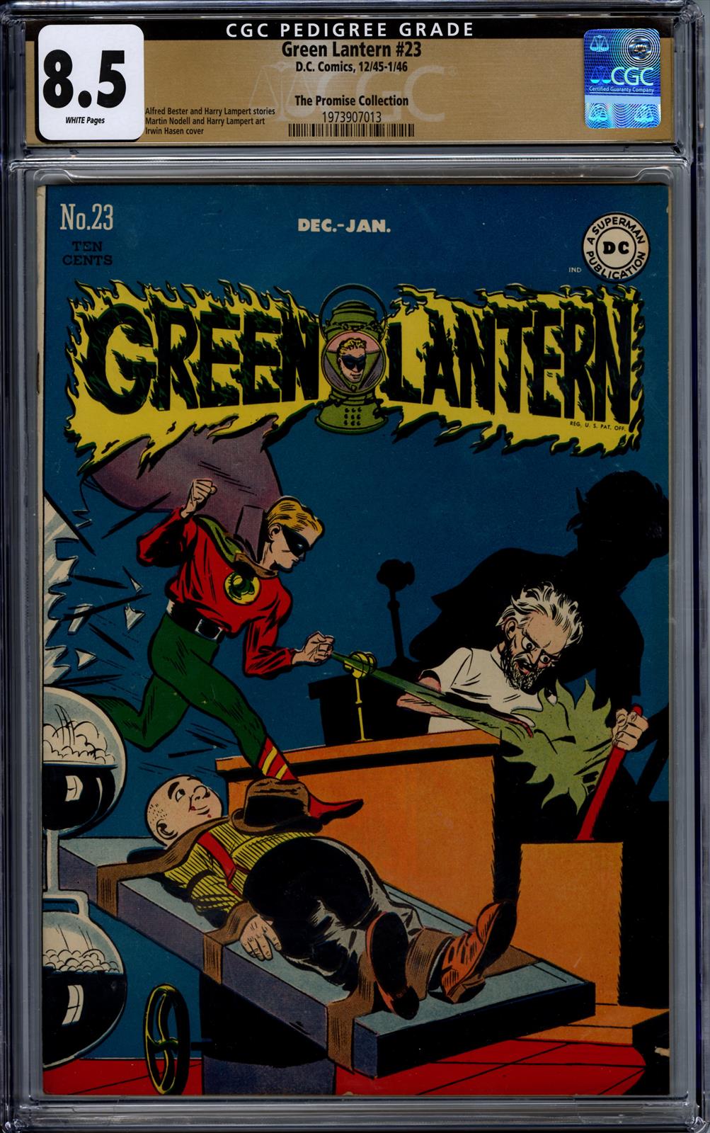 Green Lantern #23 CGC Pedigree Grade 8.5 (D.C., 1946) 