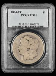 1884 CC $1 PCGS PO-1