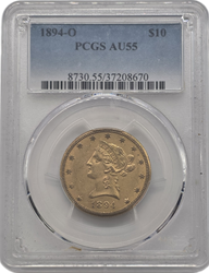 1894-O Liberty Head PCGS AU55