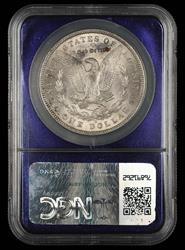 1886 O $1 NGC AU-58