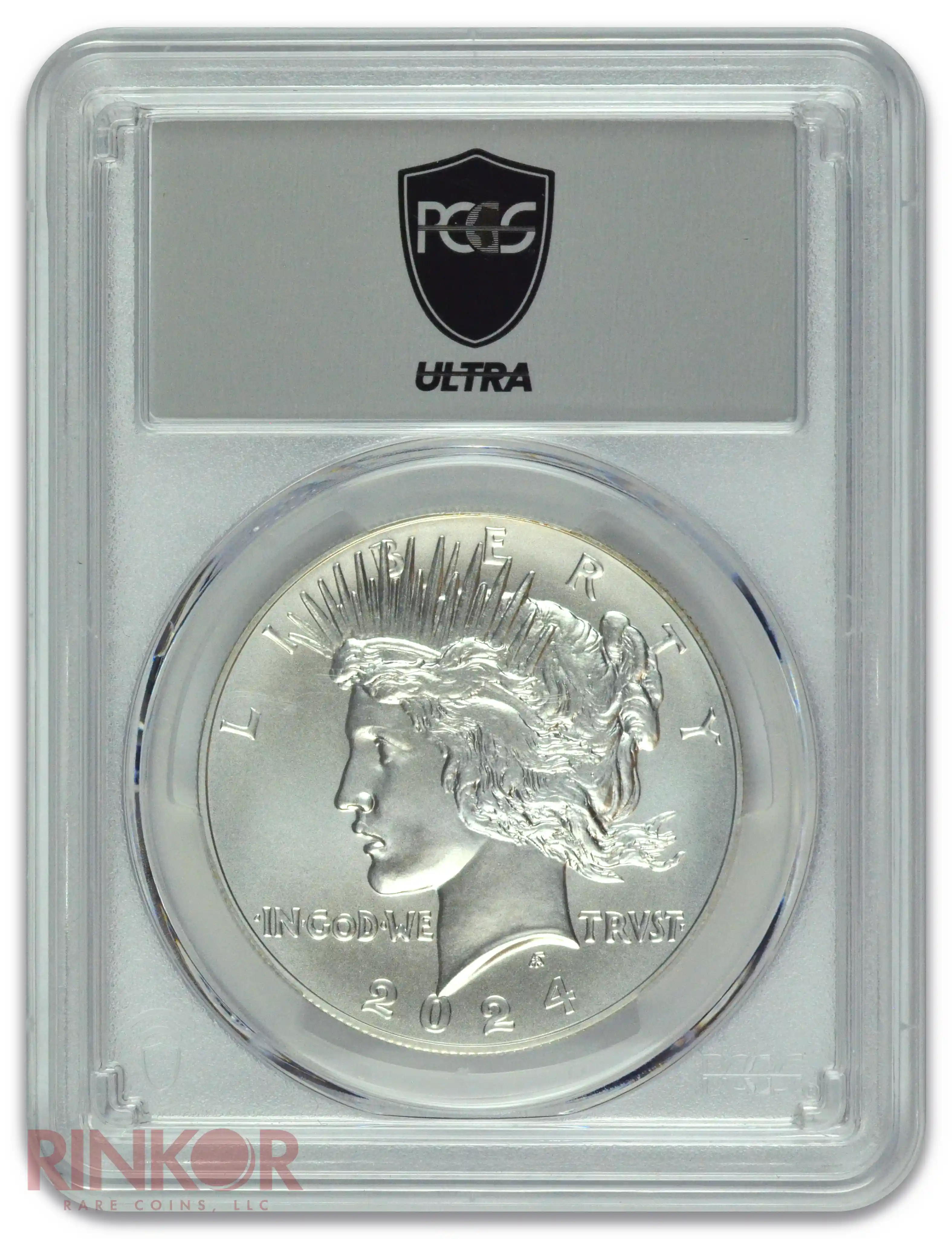 2024 $1 Peace Dollar Ultra Breaks PCGS MS 70