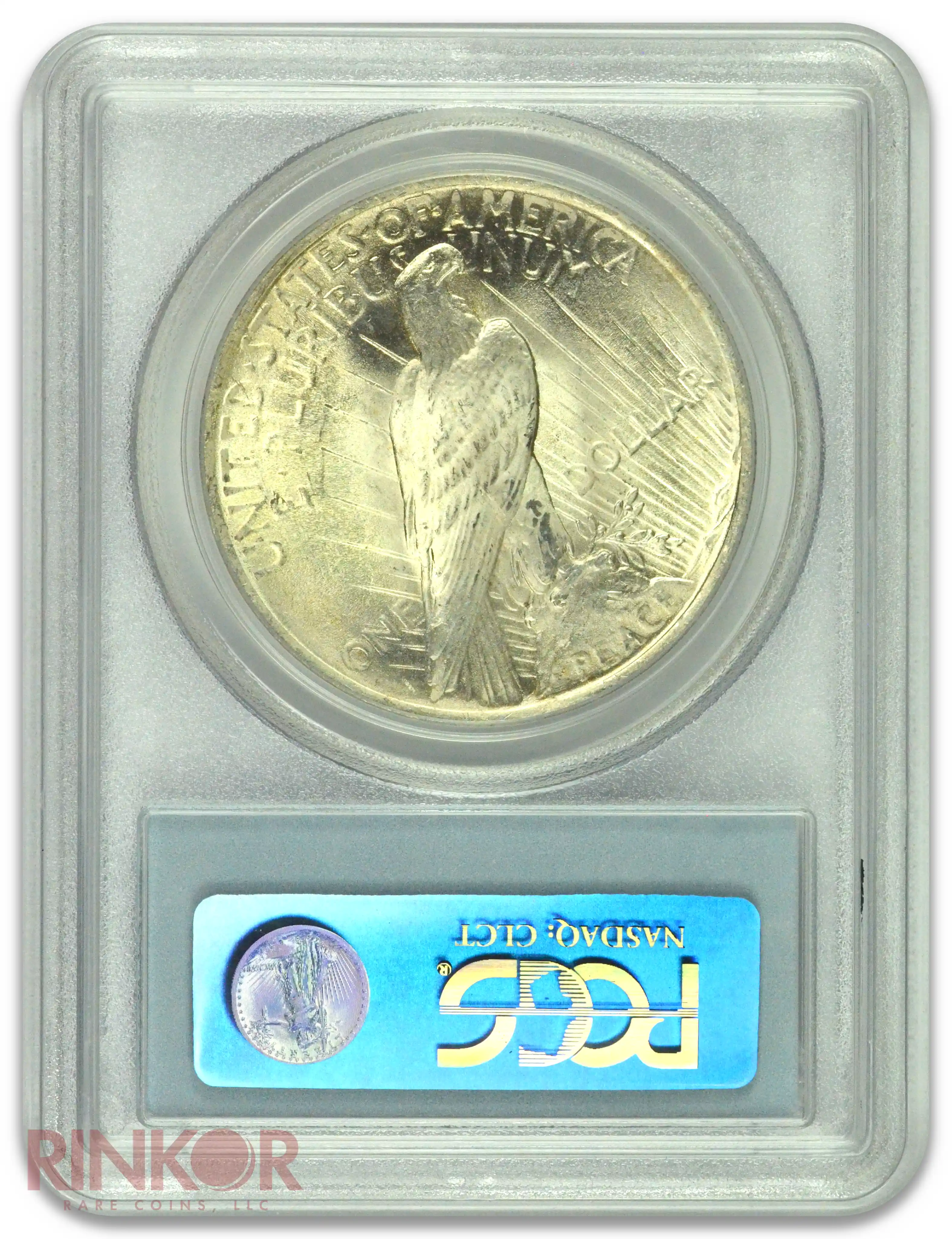 1923 $1 Peace Dollar PCGS MS 66