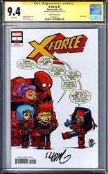 X-Force #1 Marvel Comics 9/24 Signed by Skottie Young CGC Signature Series 9.4