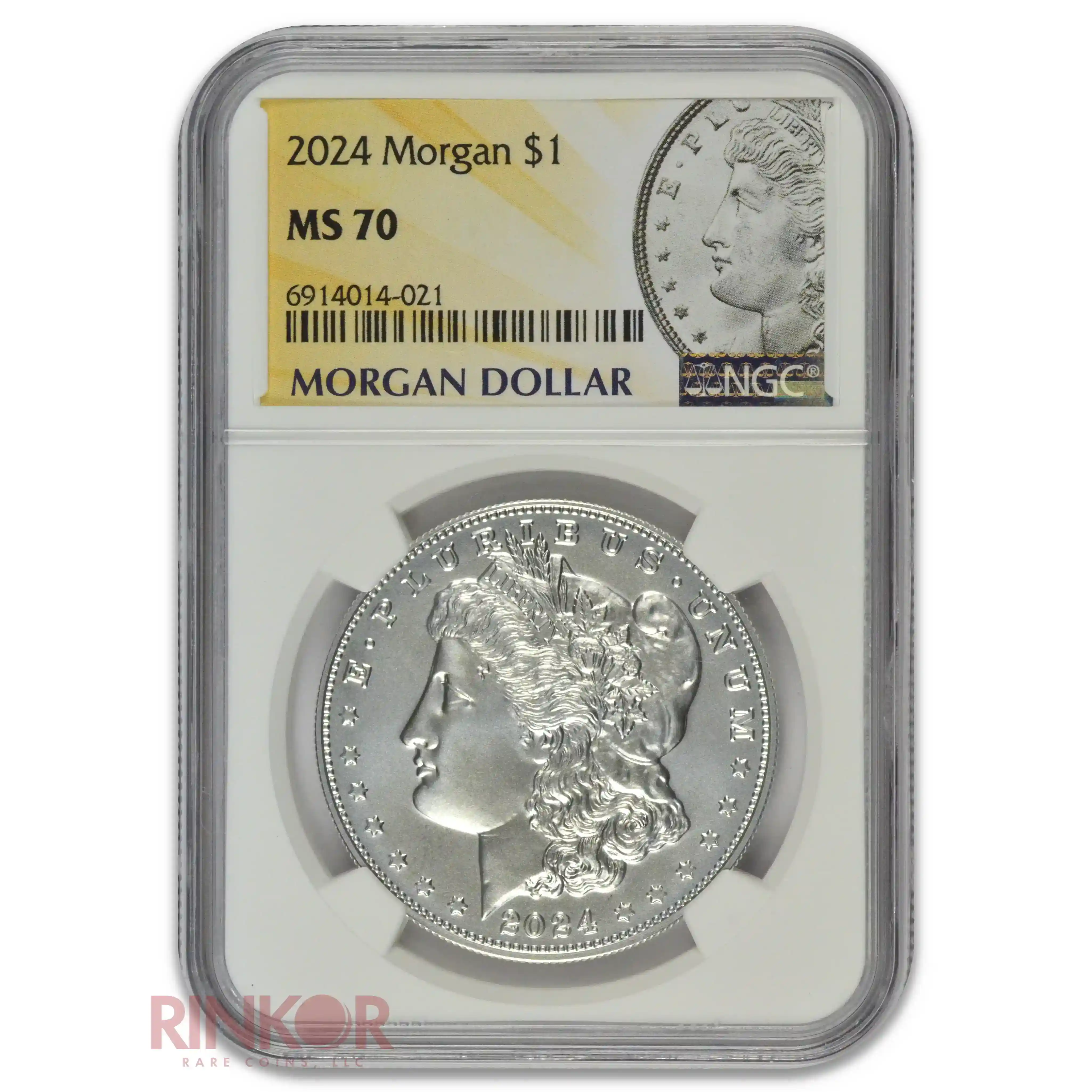 2024 $1 Morgan Dollar NGC MS 70