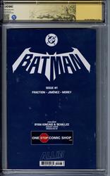 Batman #1 CGC Signature Series 9.8 (D.C., 2025) Signed & Sketch by Ryan Kincaid 