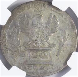 W Germany 1765 20 Kreuzer NGC VF 30 Brandenburg Bayreuth, 4826622002 