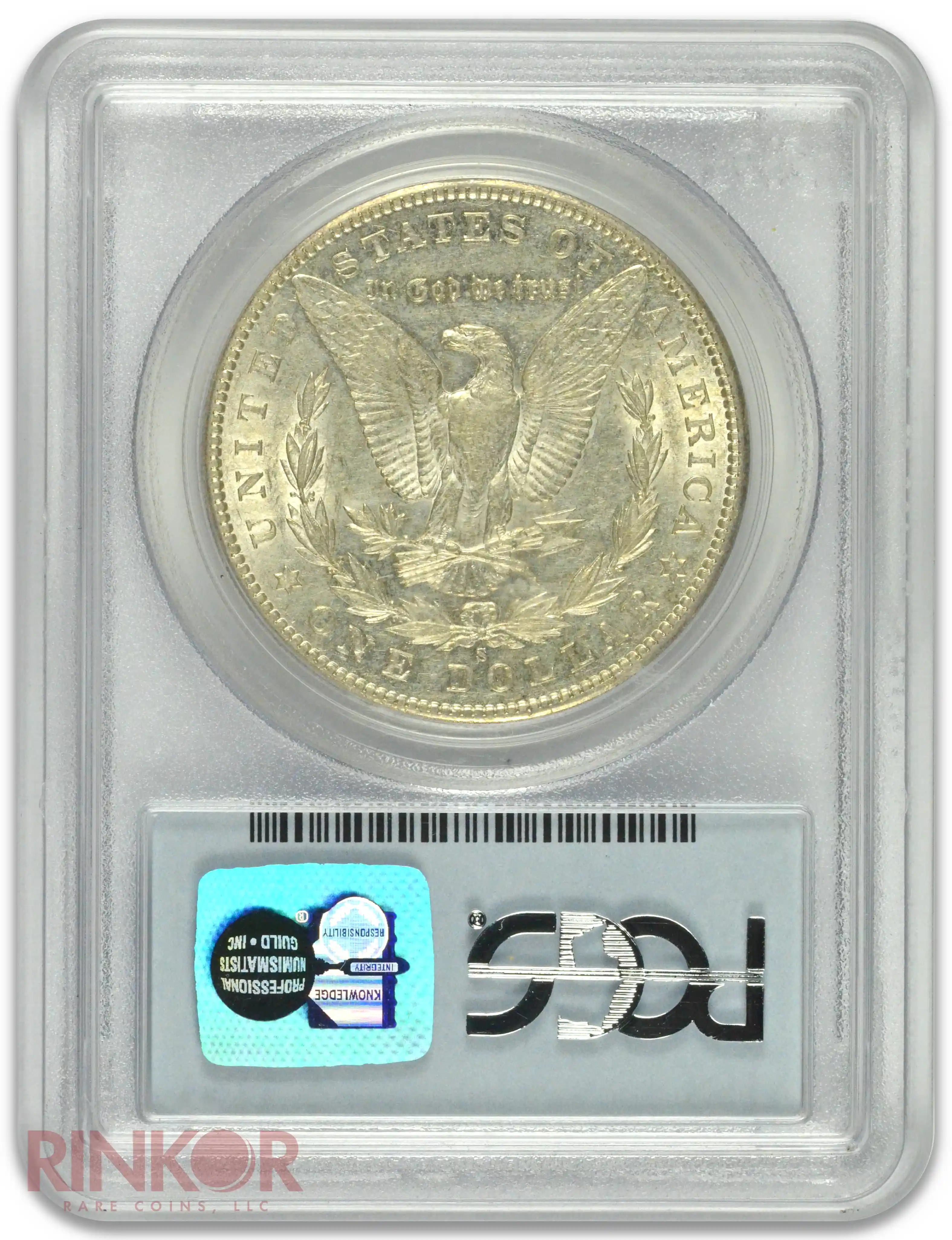 1904-S $1 PCGS AU-50