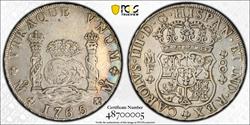 1765-Mo MF Mexico 8 Reals Calico-1088 PCGS XF40 