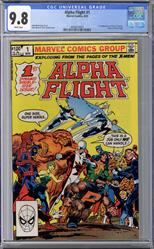 Alpha Flight #1 CGC 9.8 