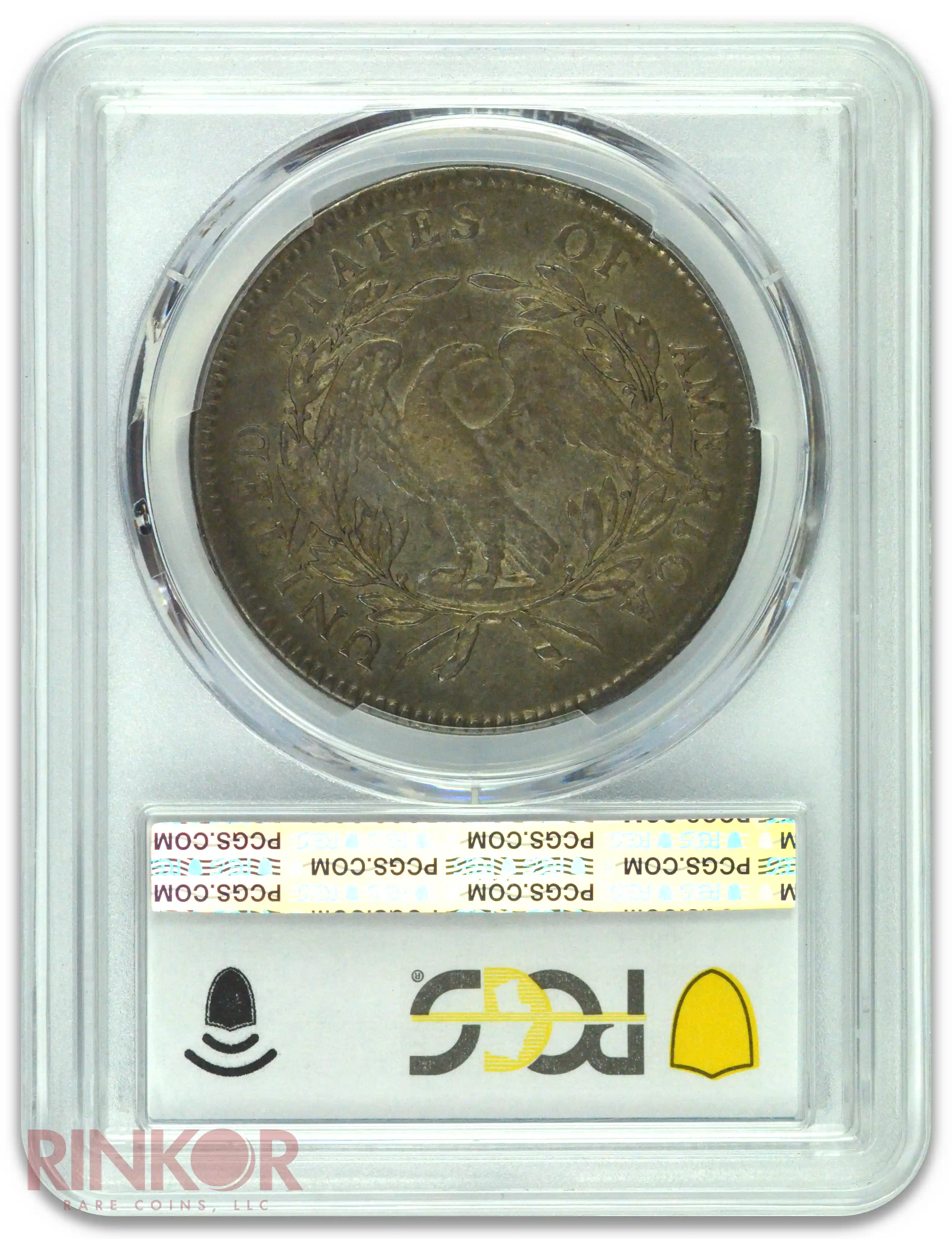 1795 $1 3 Leaves Flowing Hair Dollar PCGS F-15