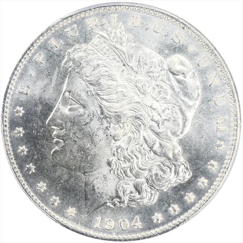 1904-O Morgan PCGS MS 63 - Lustrous and White