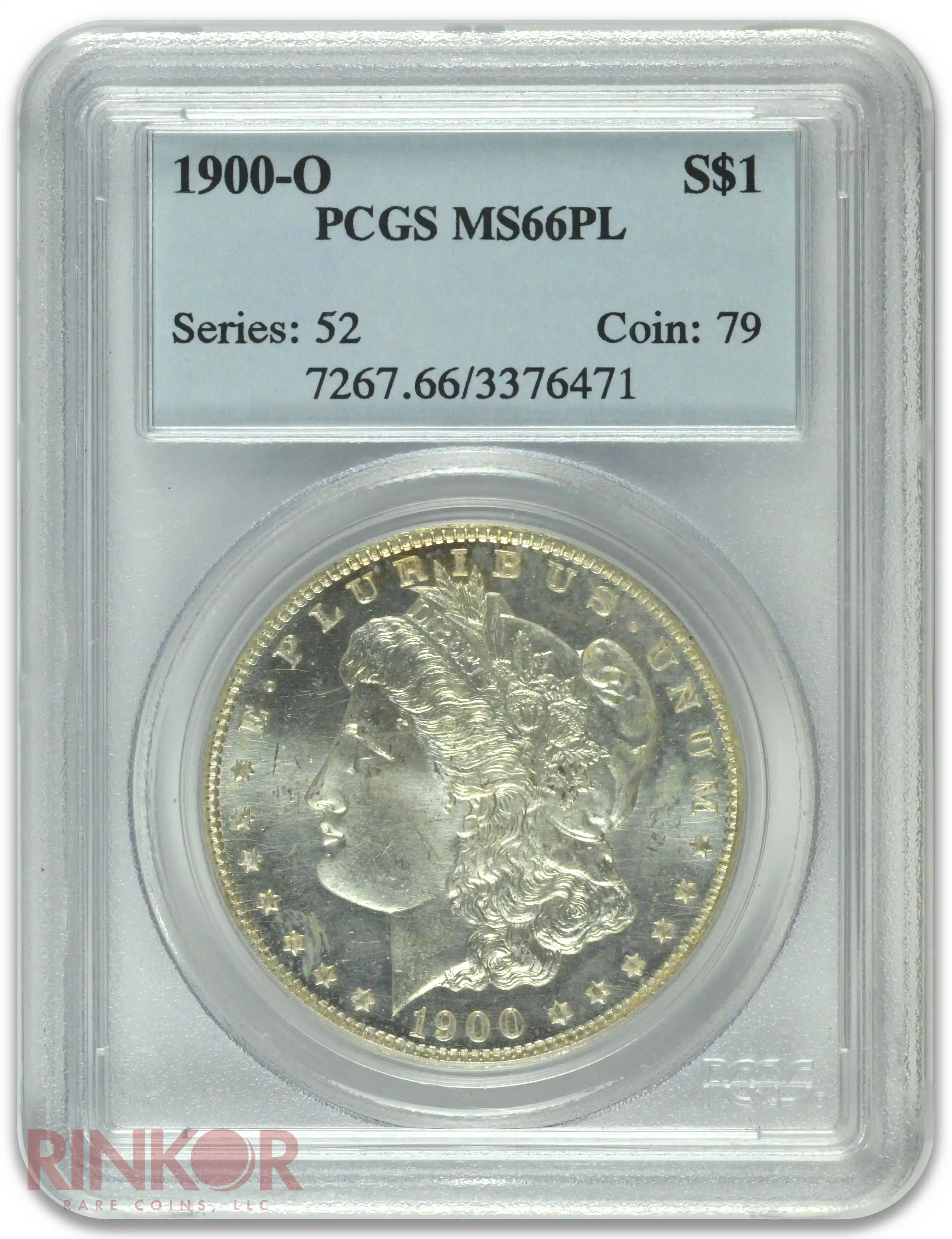 1900-O $1 PCGS MS 66 PL