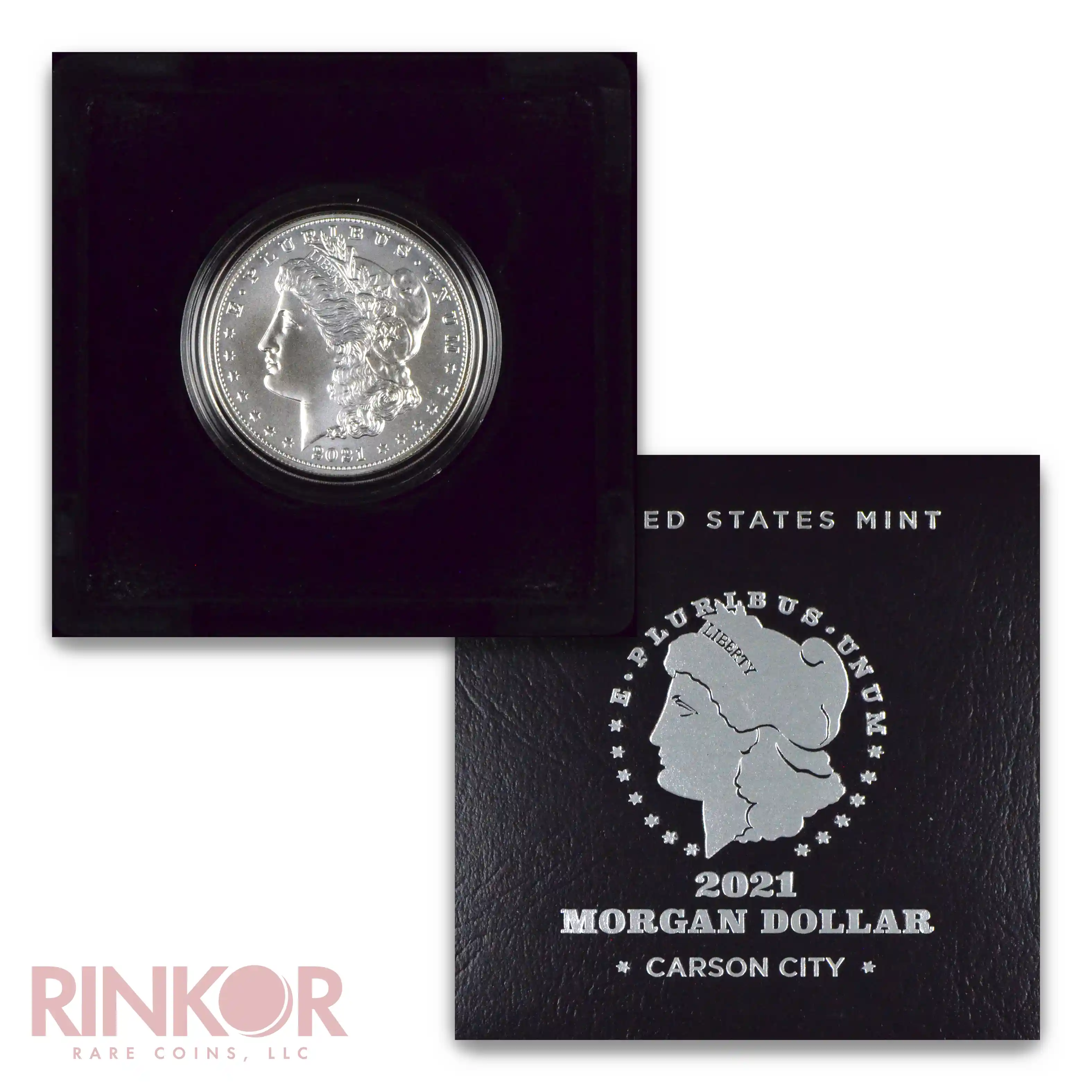 2021-CC Privy $1 Morgan Dollar 100th Anniversary BU (Box and CoA)