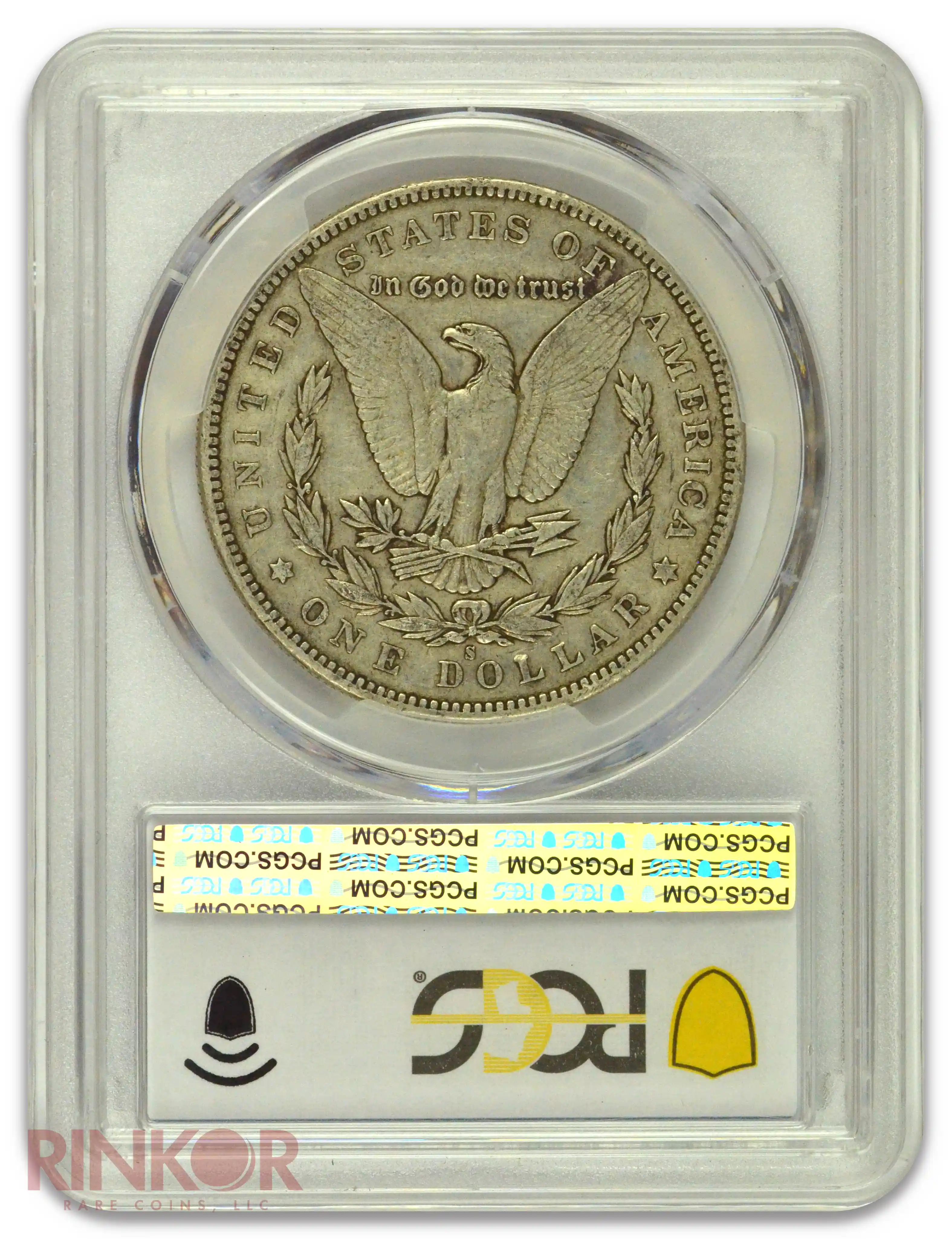 1895-S $1 Morgan Dollar PCGS VF-35 CAC