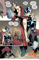 Generations: The Unworthy Thor & The Mighty Thor #1 Page13 Artist:  Mahmud  Asrar (Penciller) ,  Mahmud Asrar (Inker) Media Type: Pen and Ink Art Type: Interior Page 