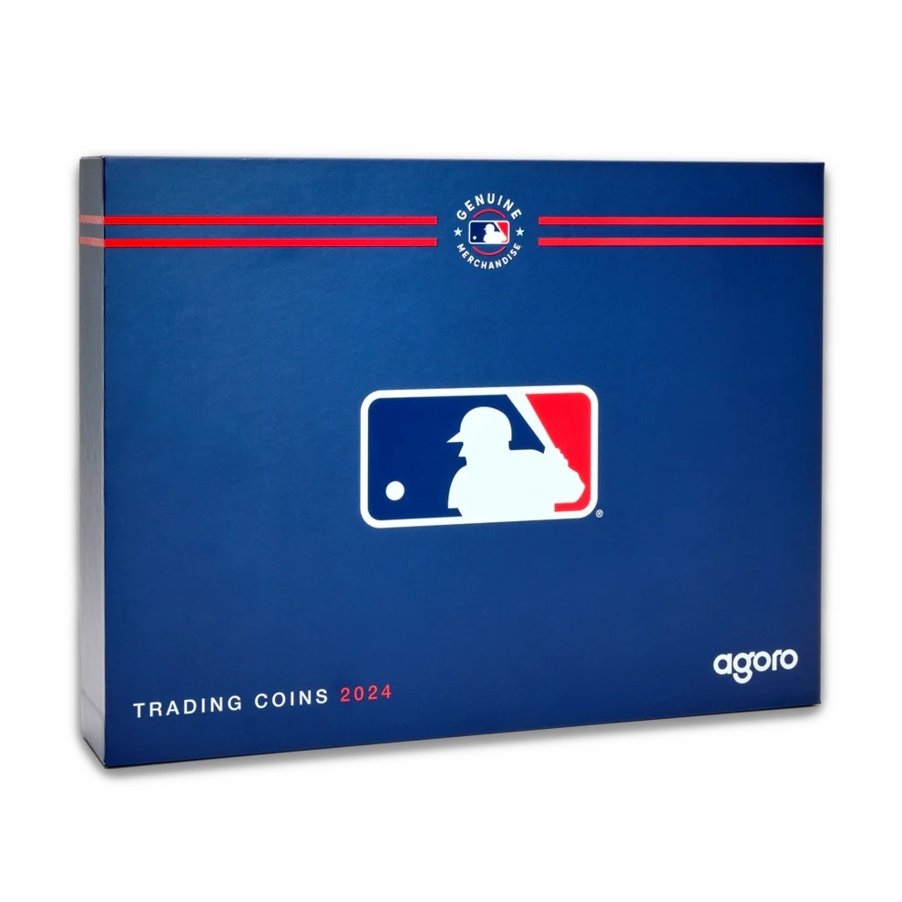 2024 Agoro Major League Baseball Trading Coins Sealed