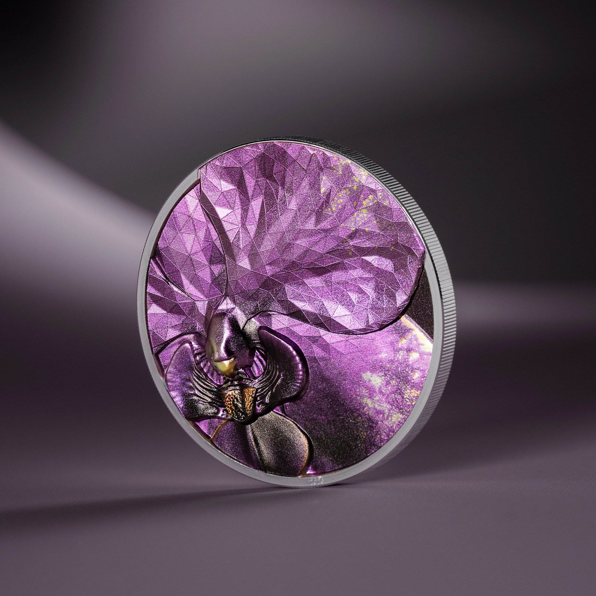 2026 Cook Islands Bionics - Orchid 1oz Silver Coin Ultra High Relief