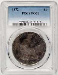 1872 $1 PCGS PO01 