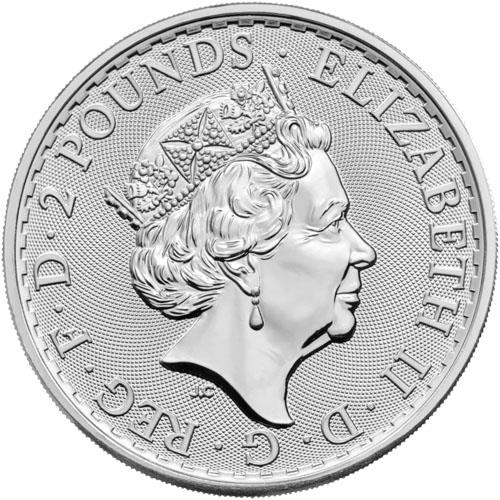2023 1oz. Great Britian Silver Britannia - Queen Elizabeth II
