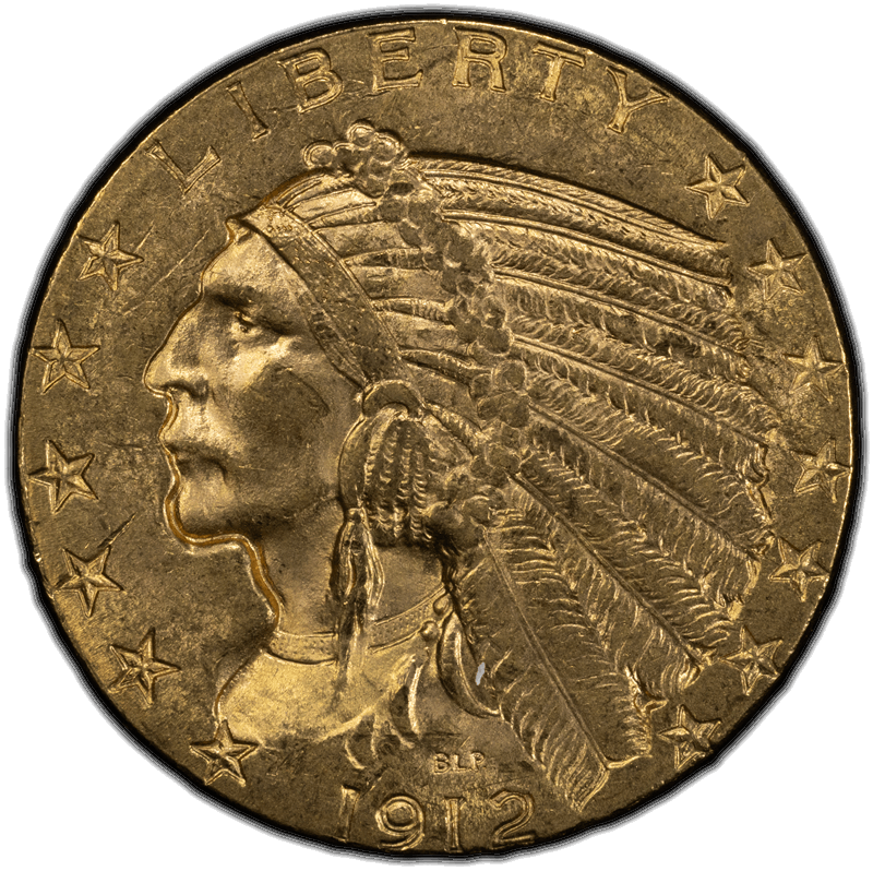 1912 $5 PCGS MS 63 CAC