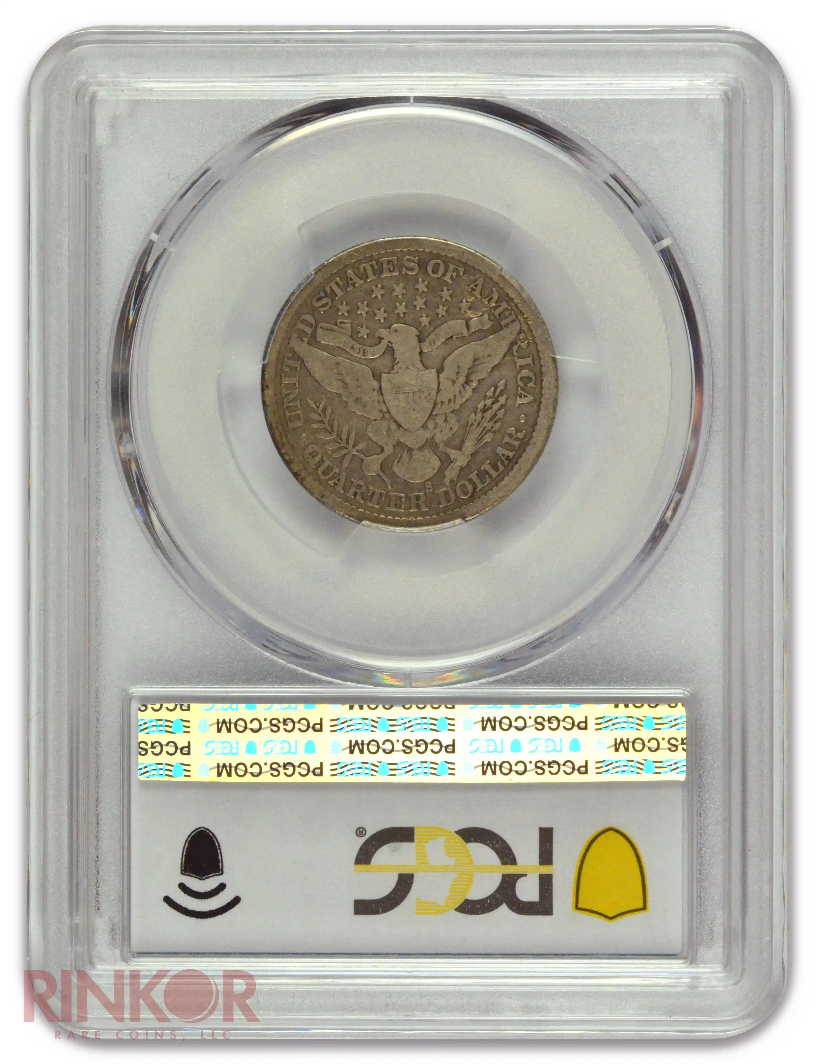 1896-S Barber Quarter PCGS G-06