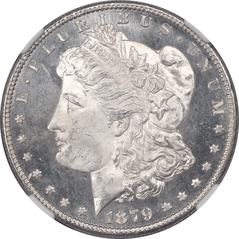1879-S Morgan Silver Dollar $1 NGC MS 65 * - Lovely Coin