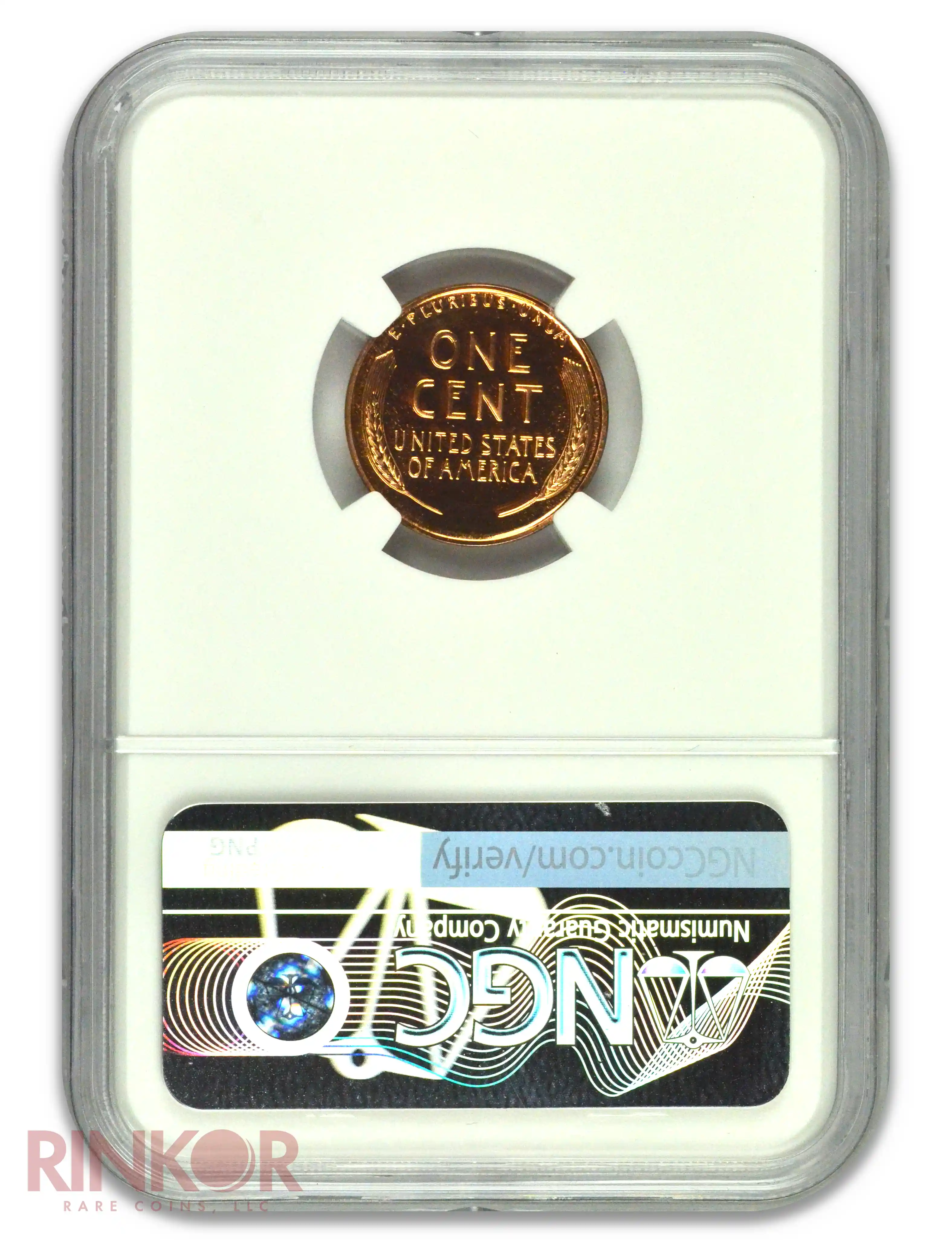 1942 1C Lincoln Wheat Cent NGC PF 65 RD CAM