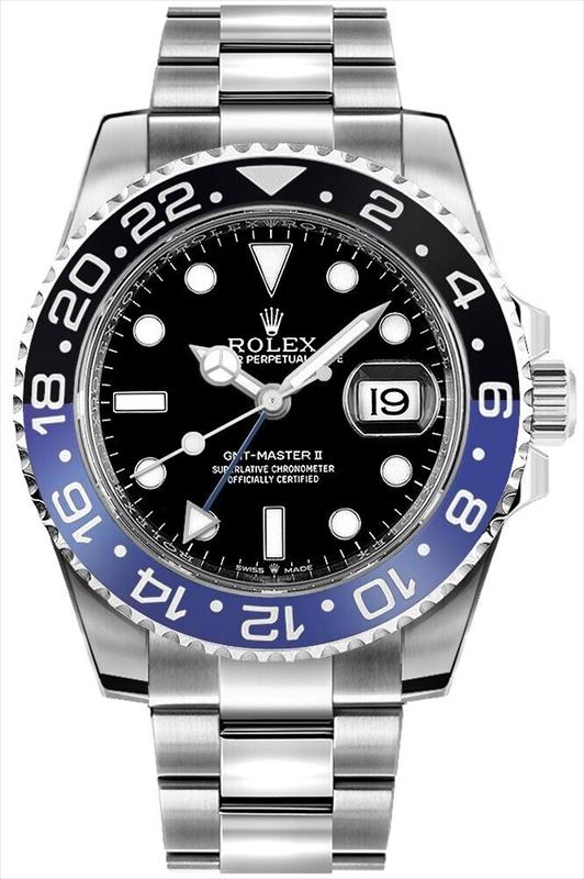 Rolex 40mm Gmt-Master ll 126710BLNR Watch Only 