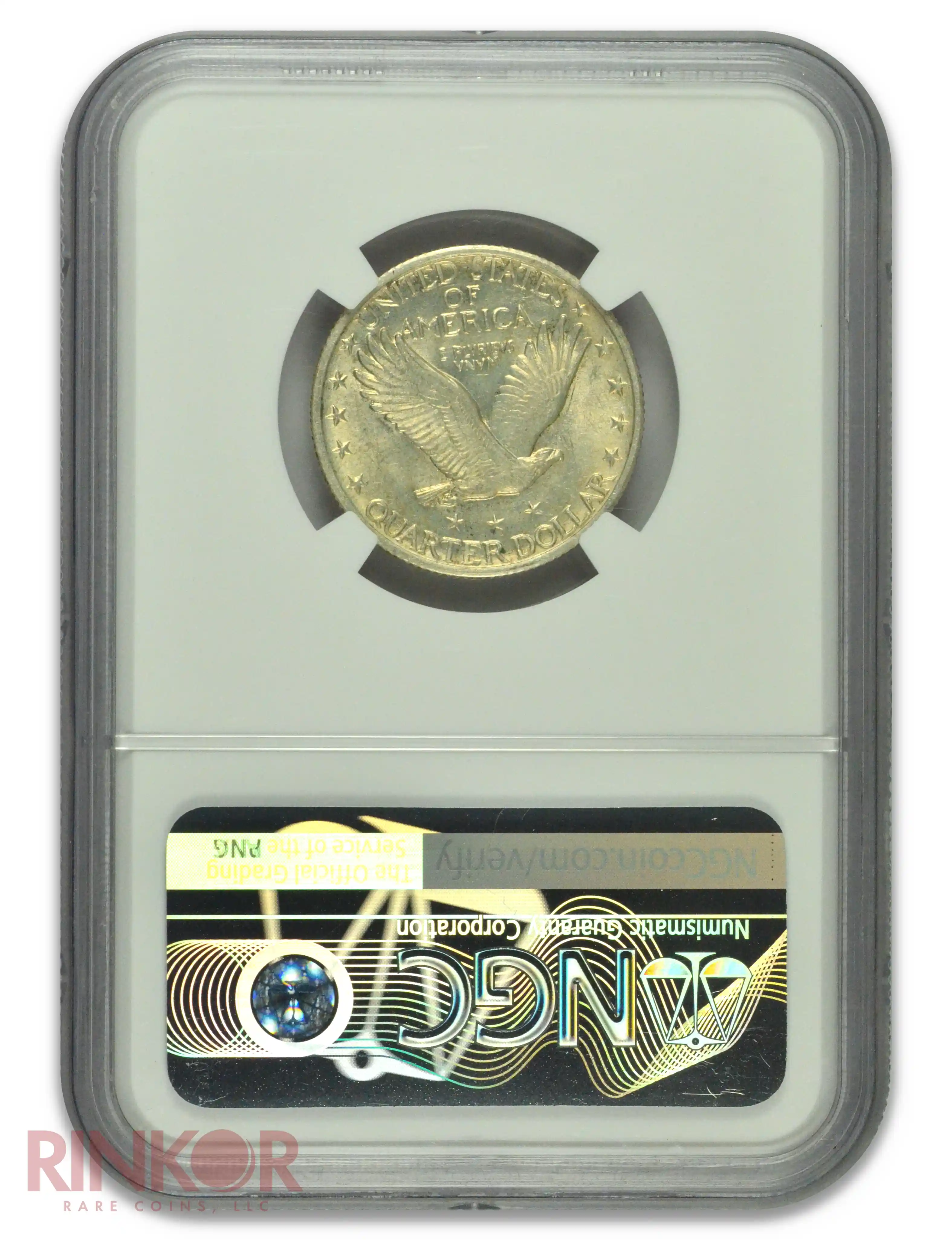 1924 Standing Liberty Quarter NGC MS 62