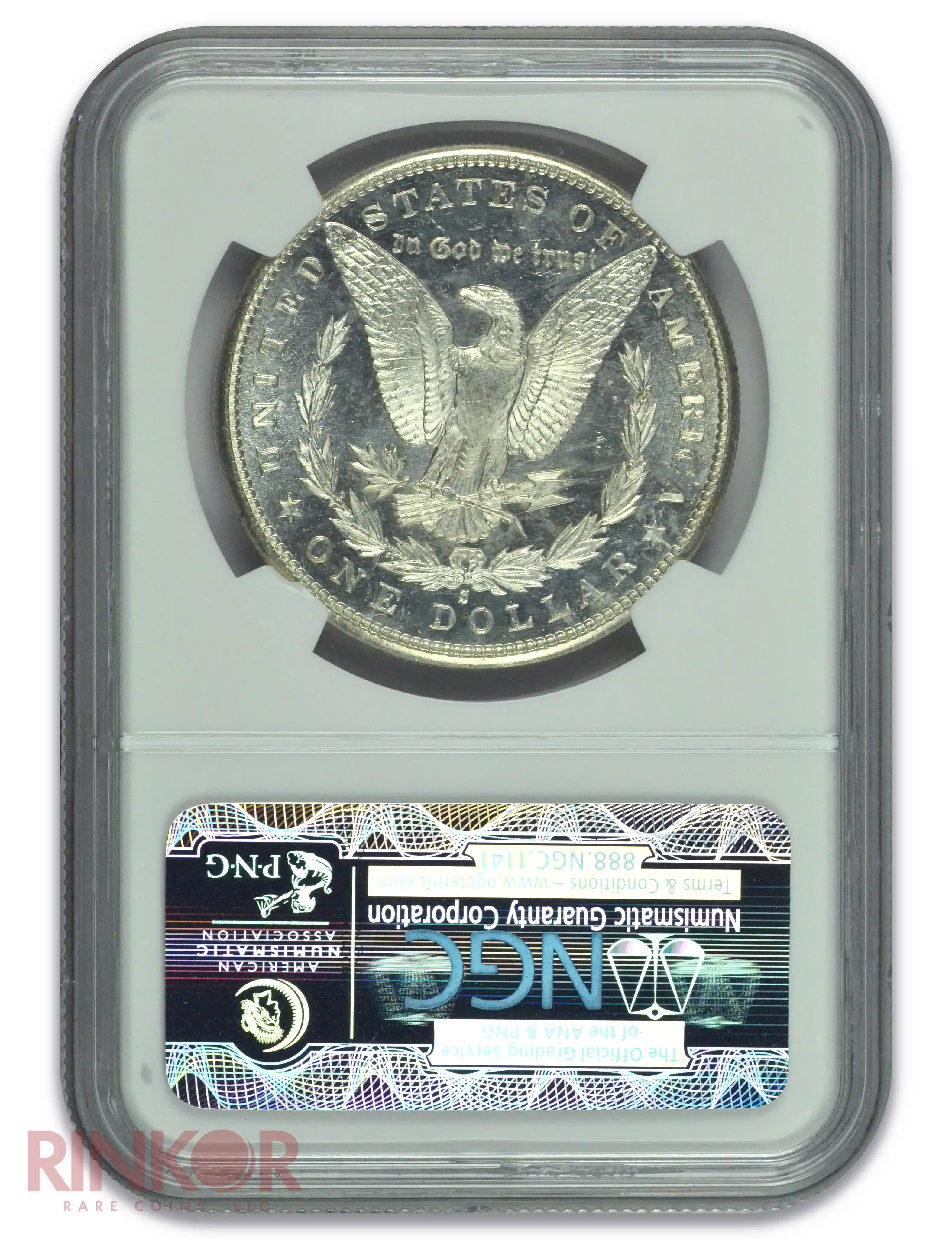1897-S $1 Morgan Dollar NGC MS 65 DMPL