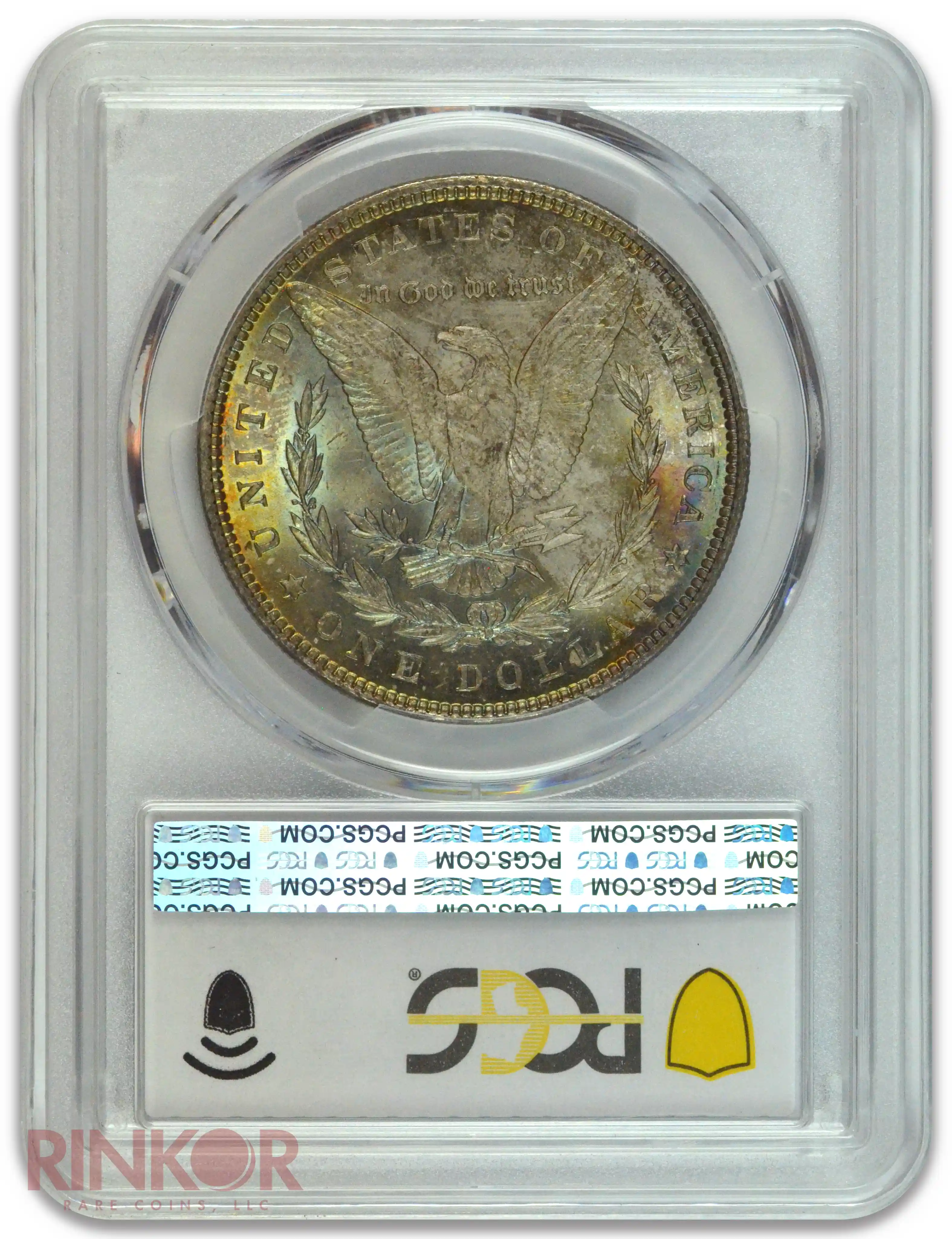 1896 $1 Morgan Dollar PCGS MS 65
