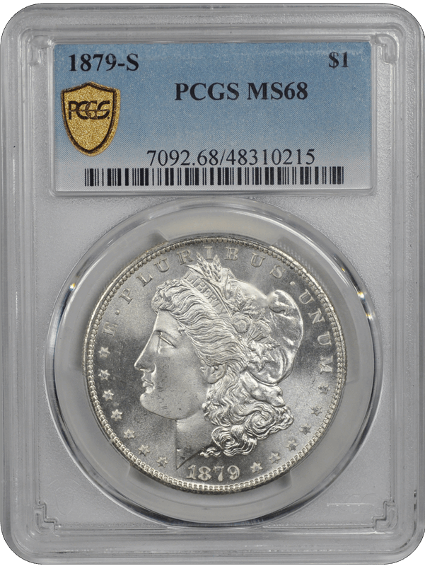 1879-S Morgan PCGS MS 68