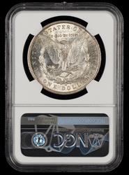 1896 O $1 NGC AU-55